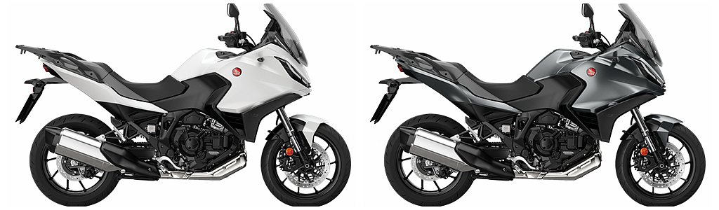 2022 Honda NT1100導入顏色為珍珠白、消光灰兩色，建議售價為648...