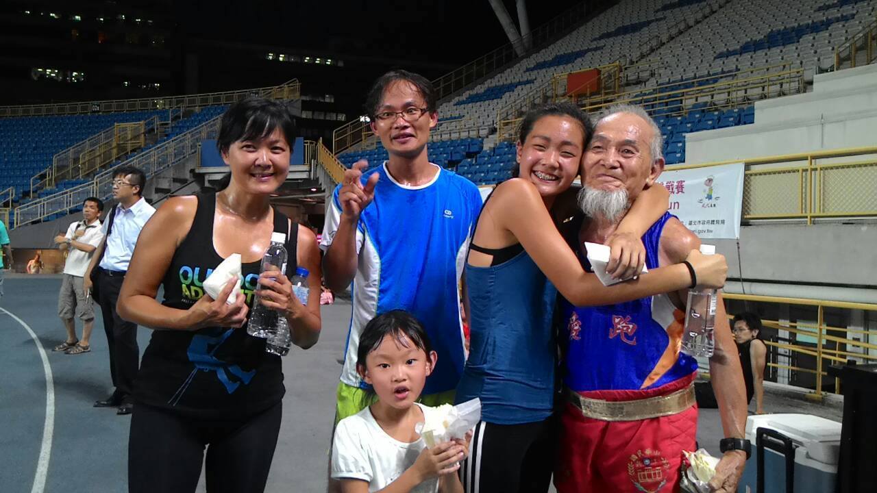 2015年參與台北長跑俱樂部舉辦5K測試計時賽。 圖／邱樹嘉 提供