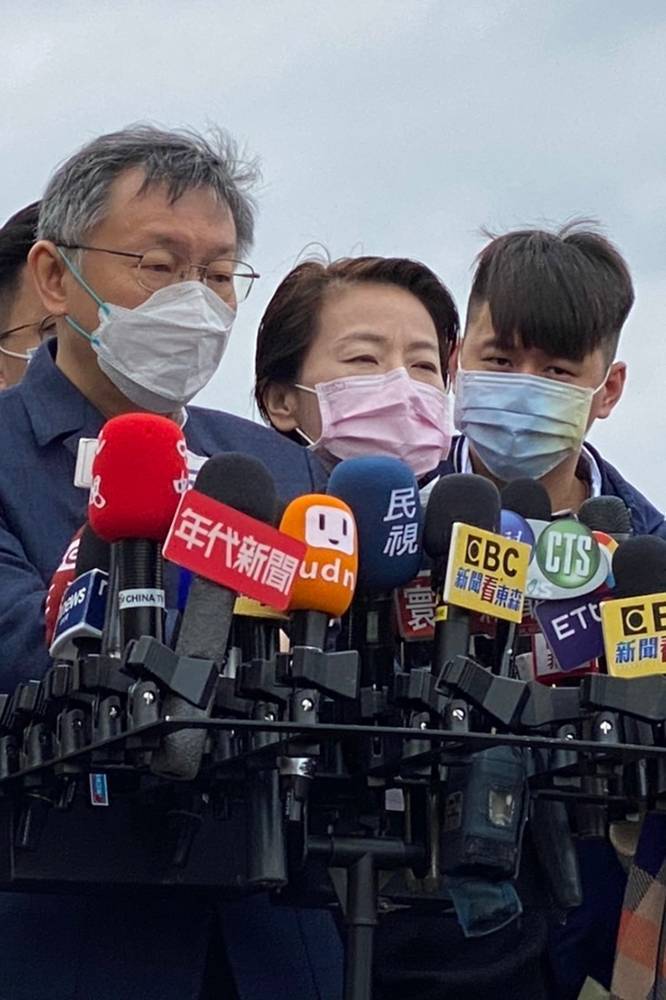 民眾黨主席、台北市長柯文哲今年初試啼聲，領軍參加年底九合一選舉。記者楊正海／攝影