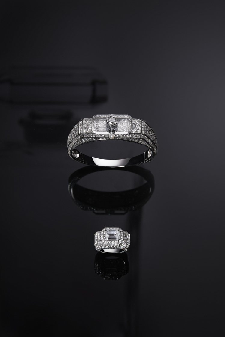 （由上至下）DIAMOND STOPPER手鐲，1,139萬5,000元；戒指，...