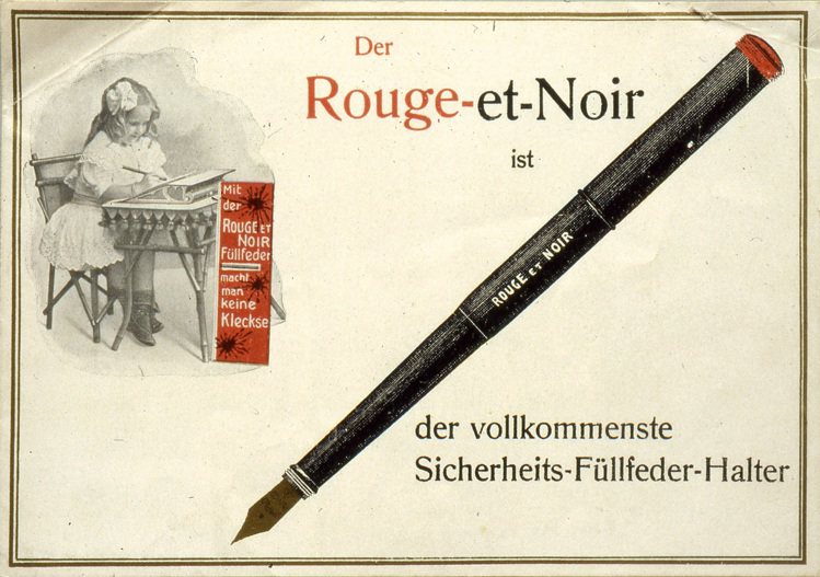 Simplo Filler Pen Company在創立初期的Rouge et ...