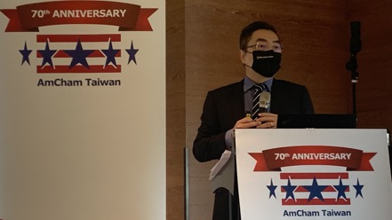 台灣美國商會會長施立成。記者賴昭穎／攝影