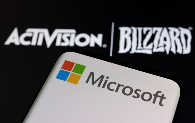 微軟擬砸重金併購遊戲公司動視暴雪。圖／路透