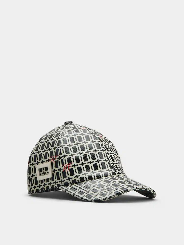 Grand Vivier帆布印花棒球帽，20,000元。圖／迪生提供
