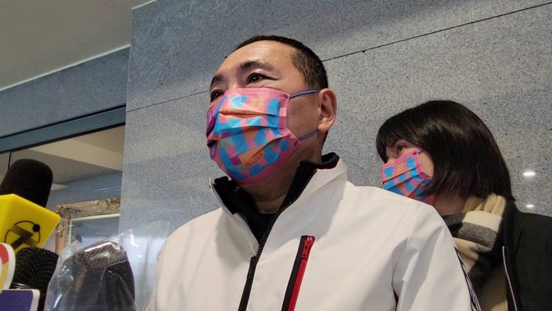 新北市長侯友宜表示，台灣現階段最重要是守住疫情，不要讓疫情再度擴大。記者江婉儀／攝影