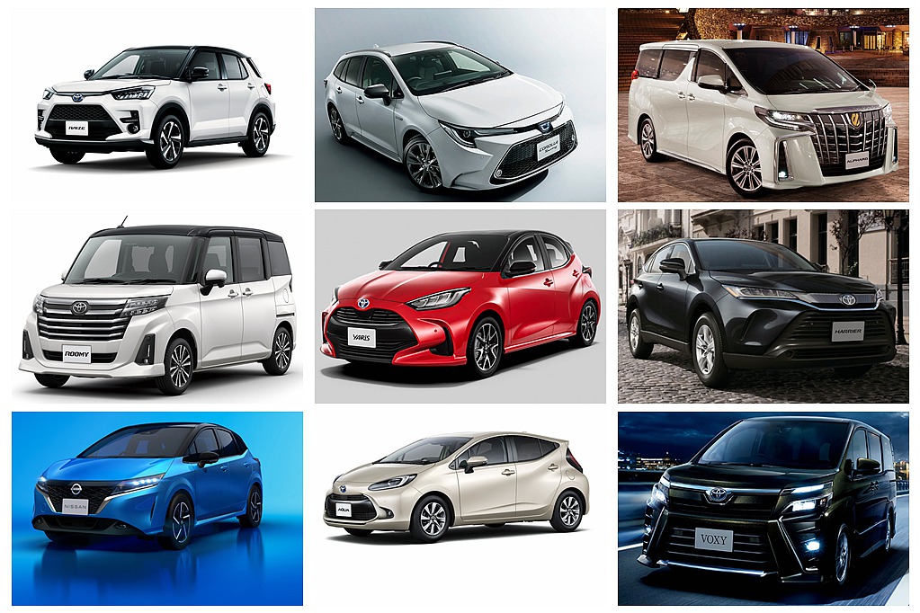 2021日本乘用車銷售Top 10！Toyota RAV4沒入榜，Yaris持續蟬聯第一