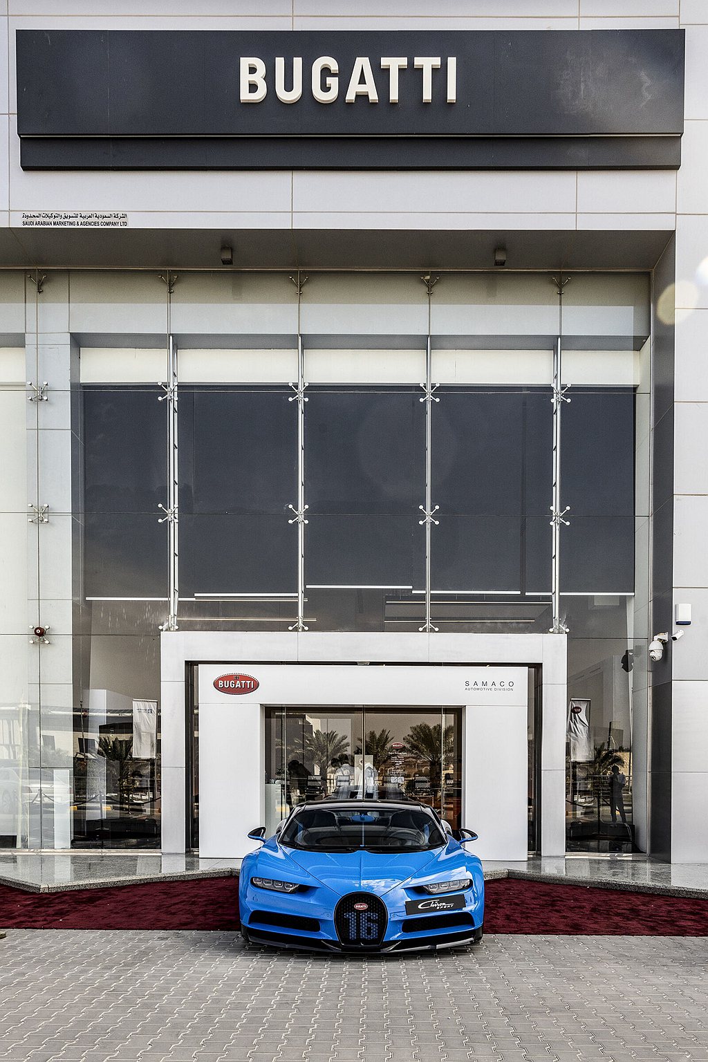 Bugatti也不斷在全球各地拓展新展間，去年新設立的據點就多達四家。 圖／Bu...