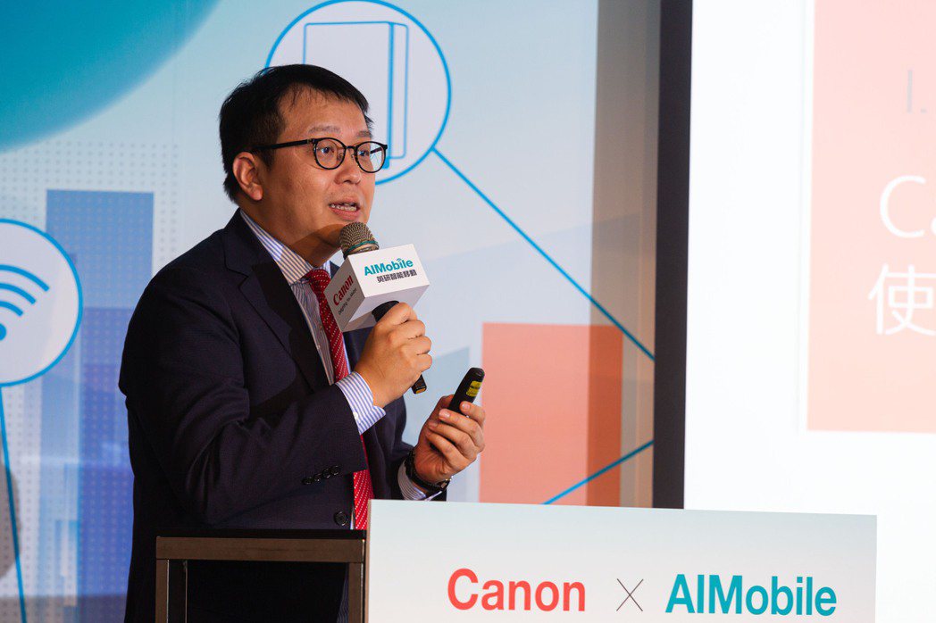 Canon商務解決方案事業群行銷處資深經理王友三。台灣佳能資訊／提供
