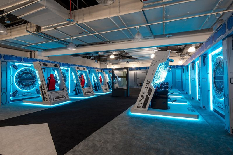 宏達電今（26）日公布旗下虛擬實境樂園VIVELAND將於新光三越首間Outlet「SKM Park」三樓全新開幕。圖／HTC提供