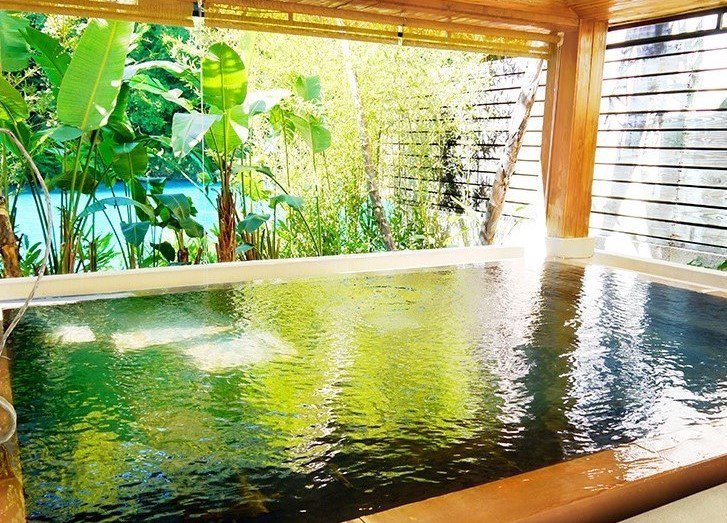 馥蘭朵 烏來令人放鬆樂活的戶外大浴場。 馥蘭朵 烏來/提供