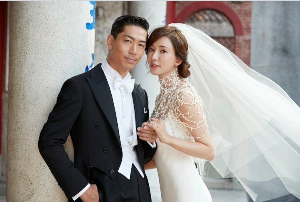 林志玲和AKIRA的婚紗照再度於網路瘋傳。圖／本報資料照