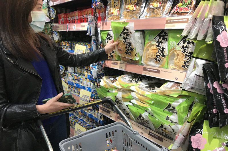 蔡英文總統1月在黨內定調後，福島食品開放進入倒數計時階段。圖為日本進口食品示意圖。圖／聯合報系資料照片