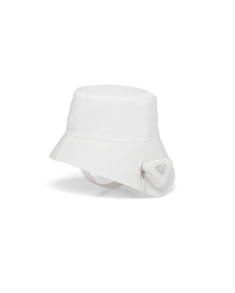 再生尼龍多功能漁夫帽，25,500元。圖／PRADA提供