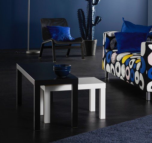 IKEA桃園店獨家特價的LACK子母桌，2件組只要699元。圖／IKEA提供