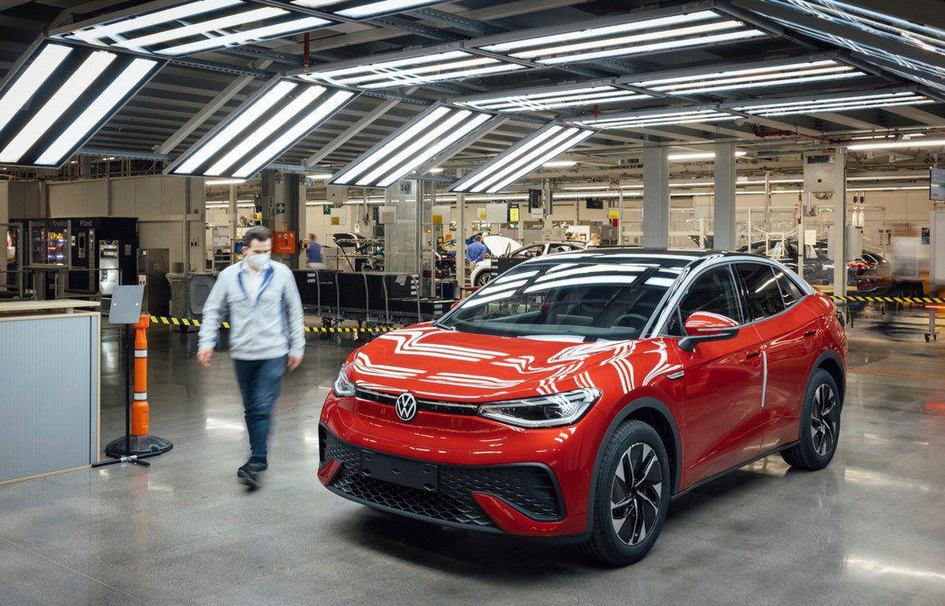 全新Volkswagen ID.5純電跑旅在一月底正式投產。 摘自Volkswagen