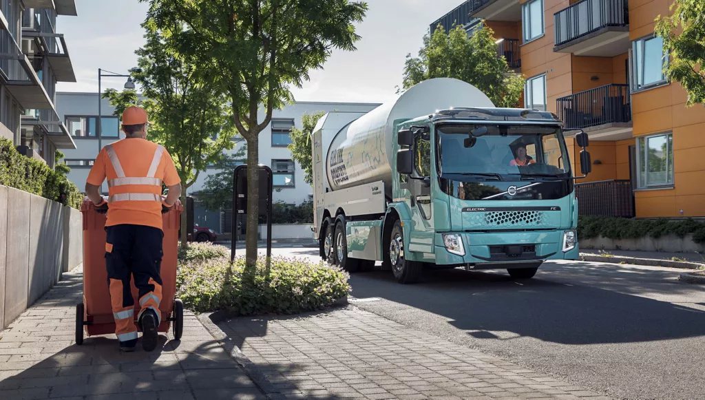 挪威郵局向Volvo Trucks訂了29輛電動卡車。 圖／摘自Volvo Tr...