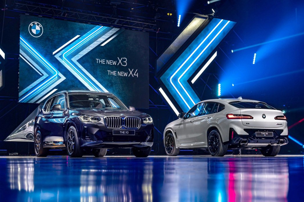 全新BMW X3和X4。 圖／汎德提供