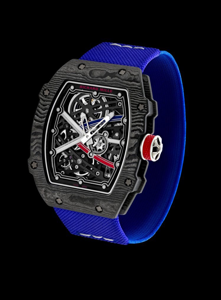 RICHARD MILLE RM 67-02 Sébastien Ogier超薄自動上鍊腕表，價格店洽。圖 / RICHARD MILLE提供
