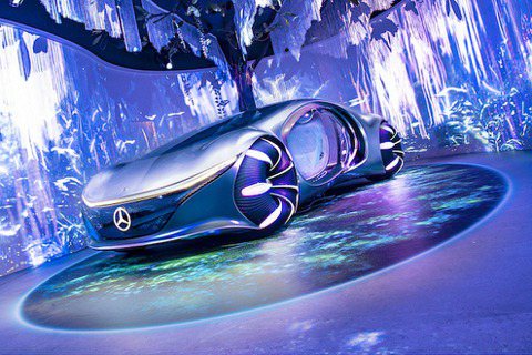 源自電影《阿凡達》靈感！Mercedes-Benz VISION AVTR電動概念車登台