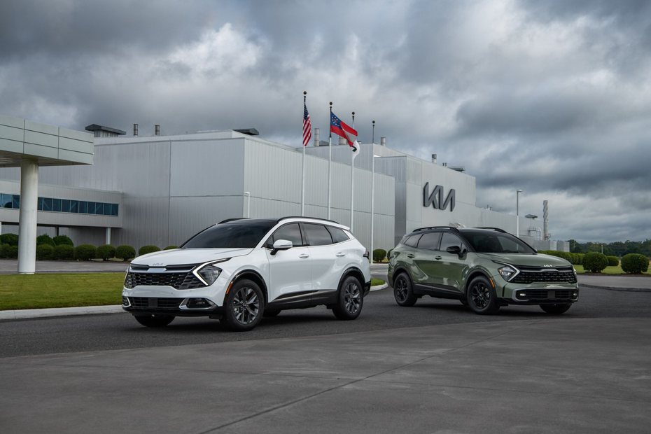 新世代Kia Sportage近日正式於Kia位在美國喬治亞州西點的工廠下線。 摘自Kia