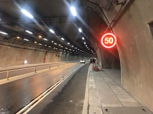 蘇花改2隧道區間測速啟用　228連假取締47件超速