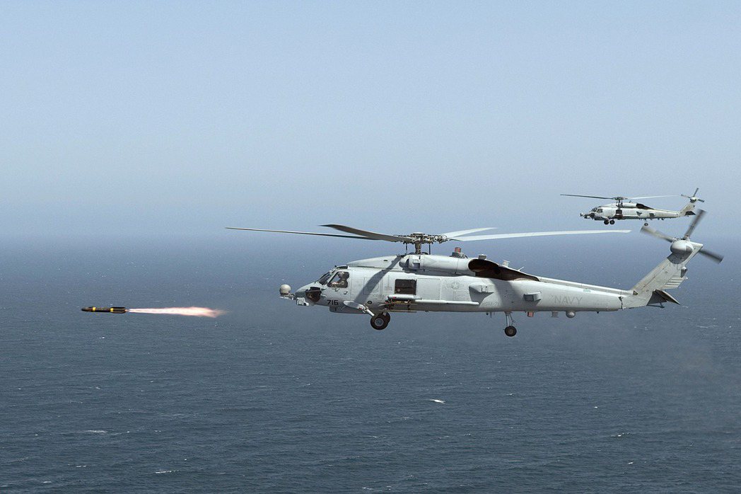 MH-60R多用途海軍直升機。 圖／維基共享