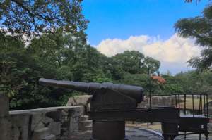 滬尾砲台雖標誌清法戰爭滬尾之役，但它其實沒有打過仗。圖／淡水古蹟博物館提供