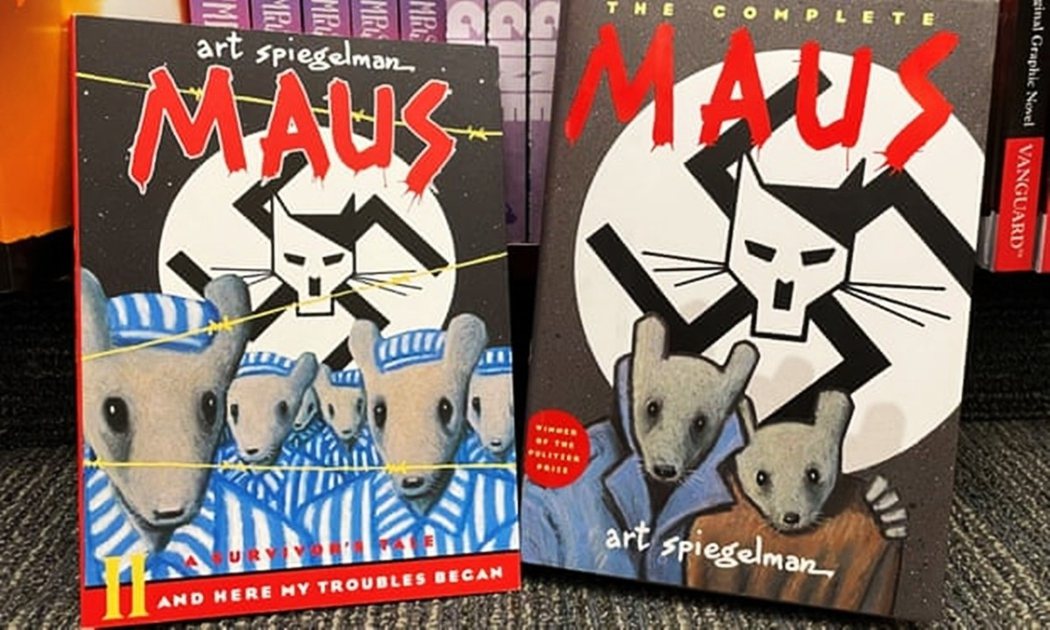 美國田納西州麥克明縣一所學校委員會，以投票的方式，將著名漫畫《鼠族》（Maus）...