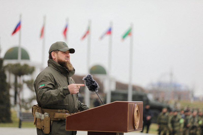 車臣自治共和國強人領袖卡狄羅夫。路透
