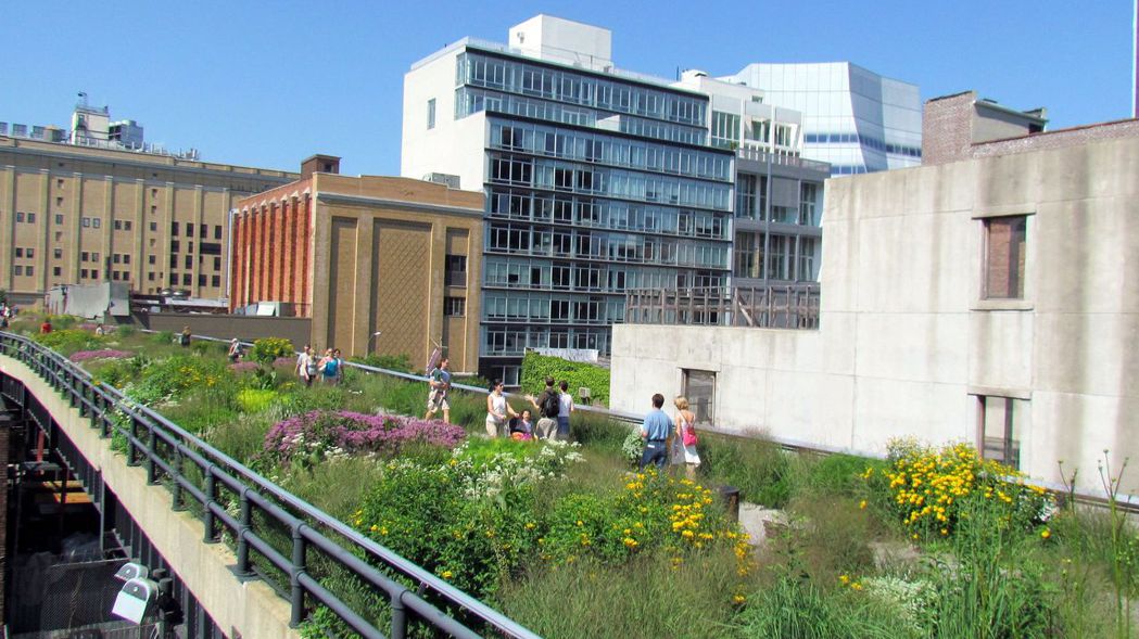 紐約知名的高架公園（High Line），將曼哈頓Uptown到Midtown各...