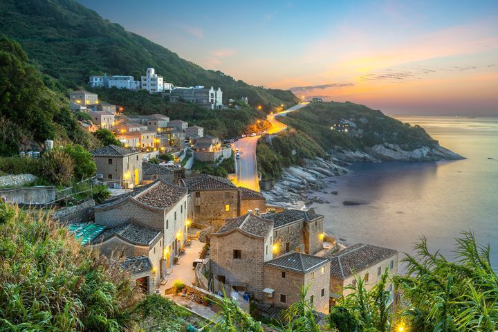 馬祖芹壁村洋溢地中海風情。　 圖／Shutterstock