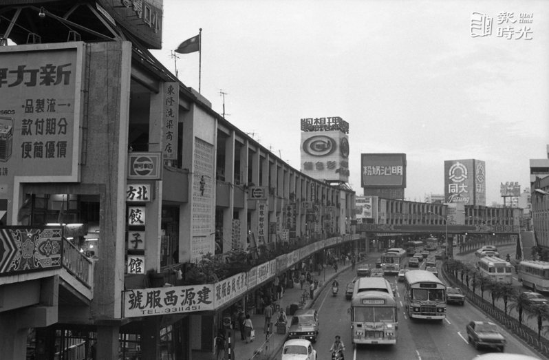 台北中華商場。　日期：1978/11/7．攝影：龍啟文．來源：聯合報