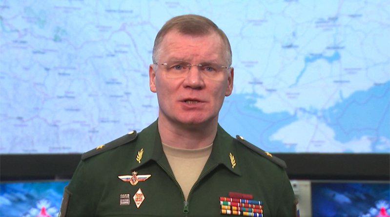俄罗斯国防部发言人科纳申科夫（Igor Konashenkov）。 法新社(photo:UDN)