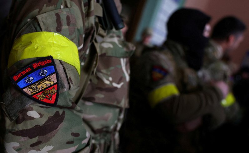 外国人赴乌克兰加入抗俄义勇军。 路透社(photo:UDN)