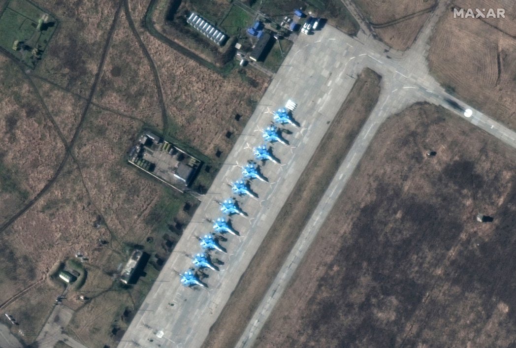 今年一月演習的俄國Su-34。 圖／美聯社