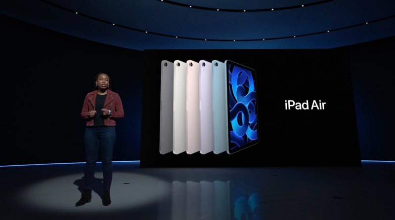 ▲新款iPad Air換上效能更高的M1處理器，更加上5G連網功能