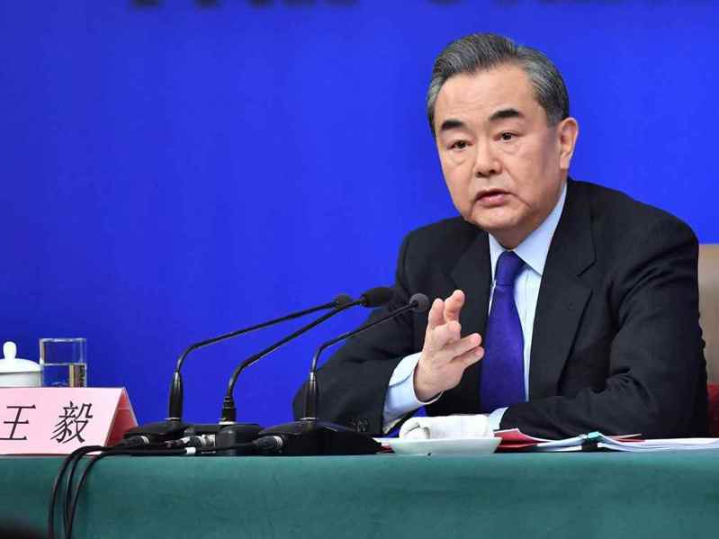 中国外交部长王毅。新华社(photo:UDN)