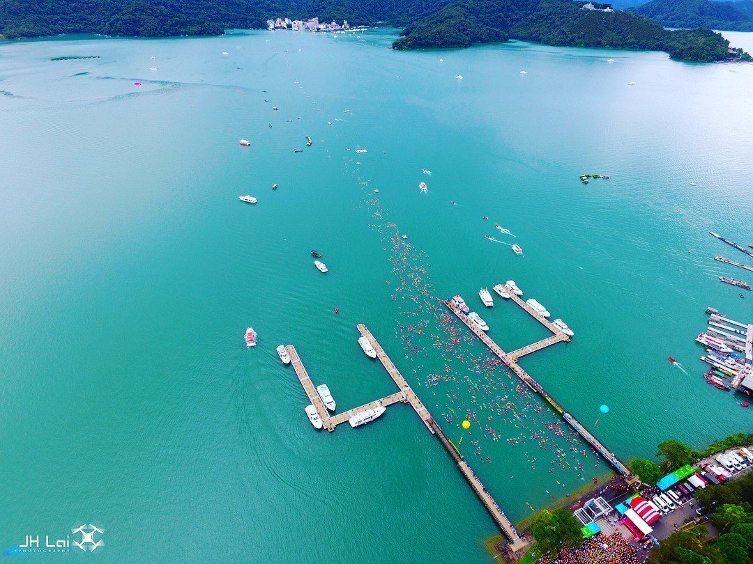 其實日月潭就是人們心目中最美麗的天然泳池。 圖／好好玩台灣