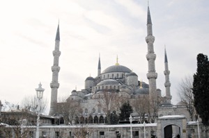 伊斯坦堡的藍色清真寺。圖／鍾怡雯提供