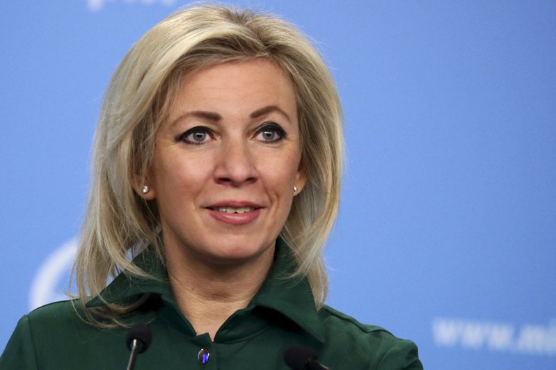 俄罗斯外交部发言人沙卡洛娃（Maria Zakharova）。 美联社(photo:UDN)