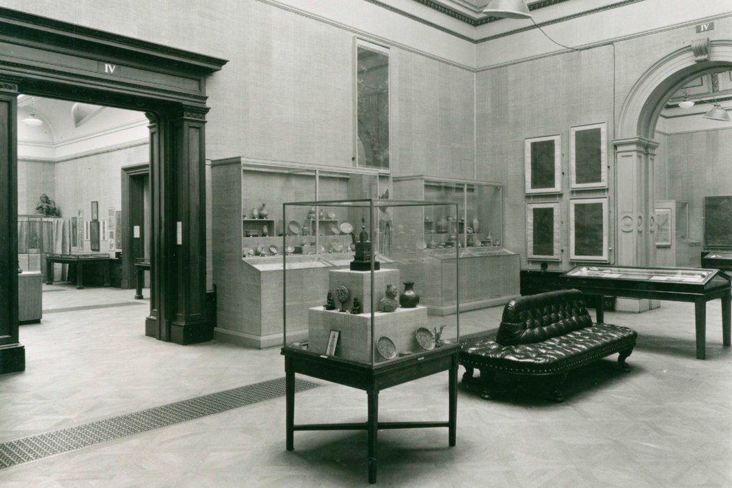1936年故宮博物院首個海外展覽即為倫敦展。 圖／取自英國皇家藝術學院