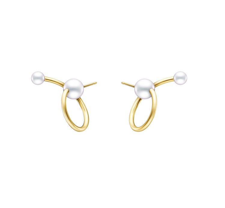 TASAKI a fine balance 珍珠耳環，98,400元。圖／TASAKI提供