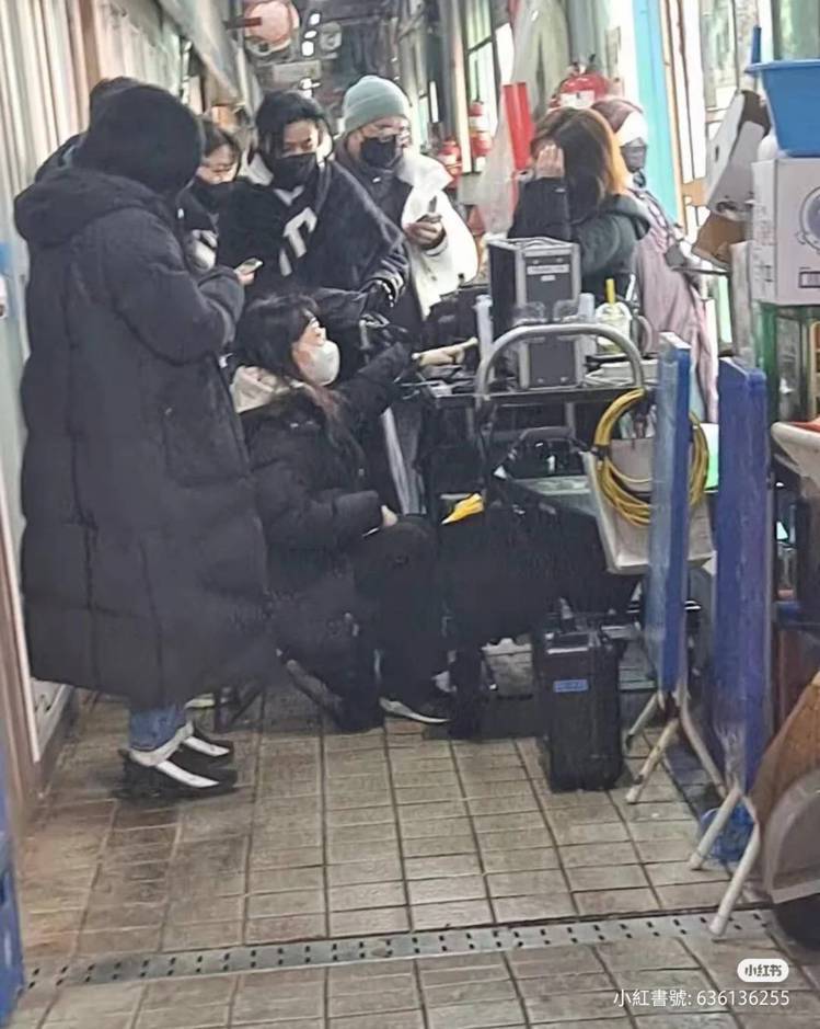 有網友日前在韓國街頭看到范冰冰。 圖／擷自小紅書