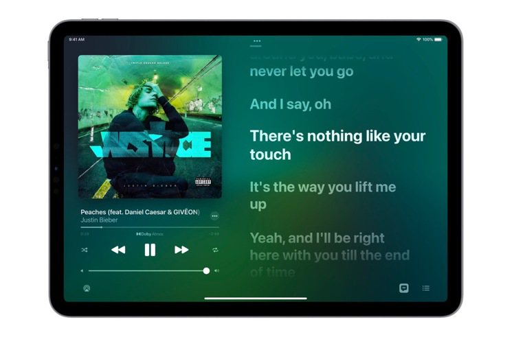 Apple Music上的專輯頁面如顯示著「Dolby ATMOS」標誌，代表所...