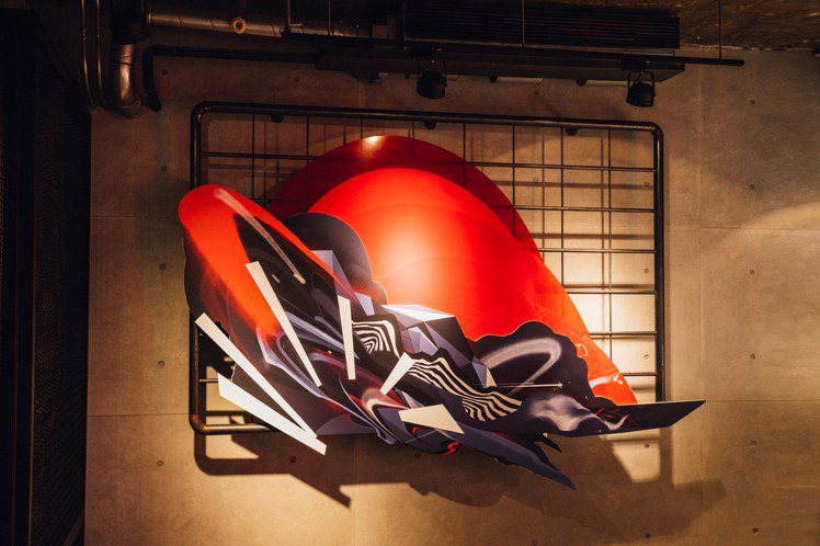 即日起到5月1日為止，G-SHOCK STORE, TAIPEI推出塗鴉藝術家DEBE聯名展覽。圖／Casio提供