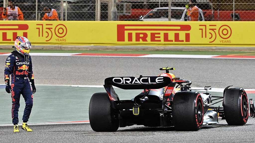 紅牛車隊的Sergio Perez於上周巴林大獎賽最後一圈第一個彎道因為失去動力...