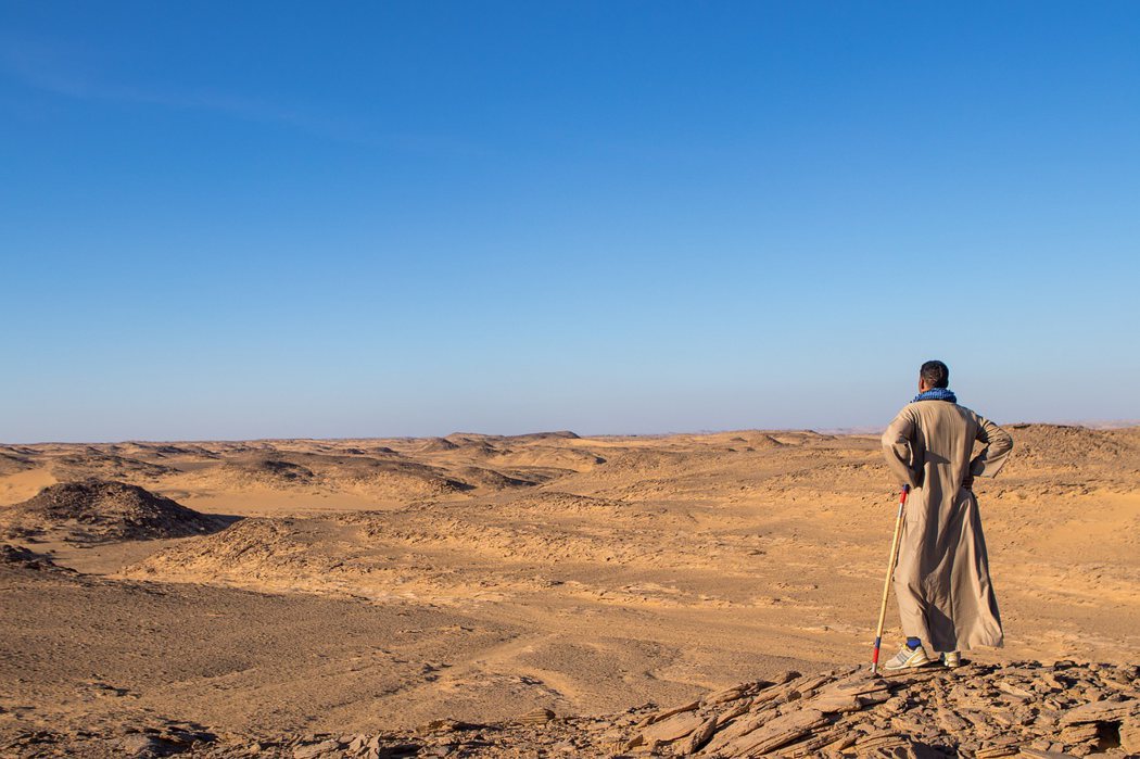 圖／Pixabay 穿越沙漠象徵事情可能是艱鉅，或對人來說是很有壓力的事件。