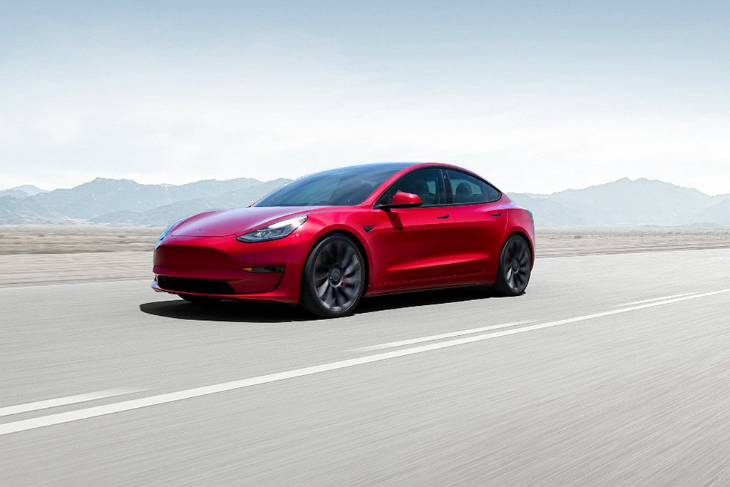 特斯拉Model 3目前是全球銷售領先的電動車款。 圖／Tesla提供