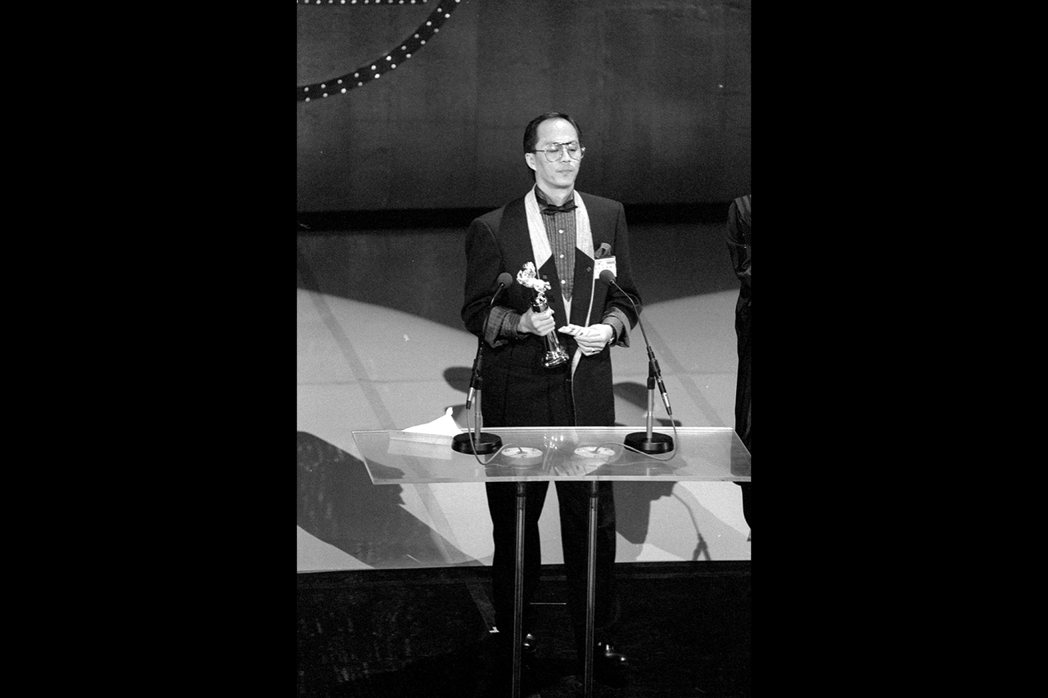1986年，狄龍獲頒金馬獎最佳男主角。 圖／聯合報系資料照