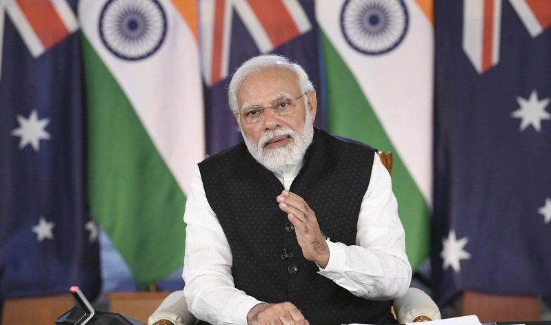 印度总理莫迪。美联社(photo:UDN)